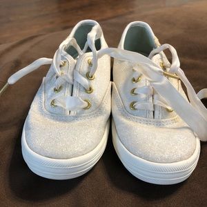 Kids Kate spade glitter keds
